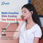Slide High Fidelity Switchable Ear Plugs